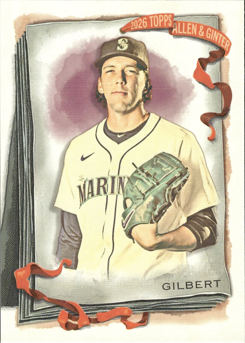 Logan Gilbert #182 2026 Topps Allen & Ginter trading card - Front