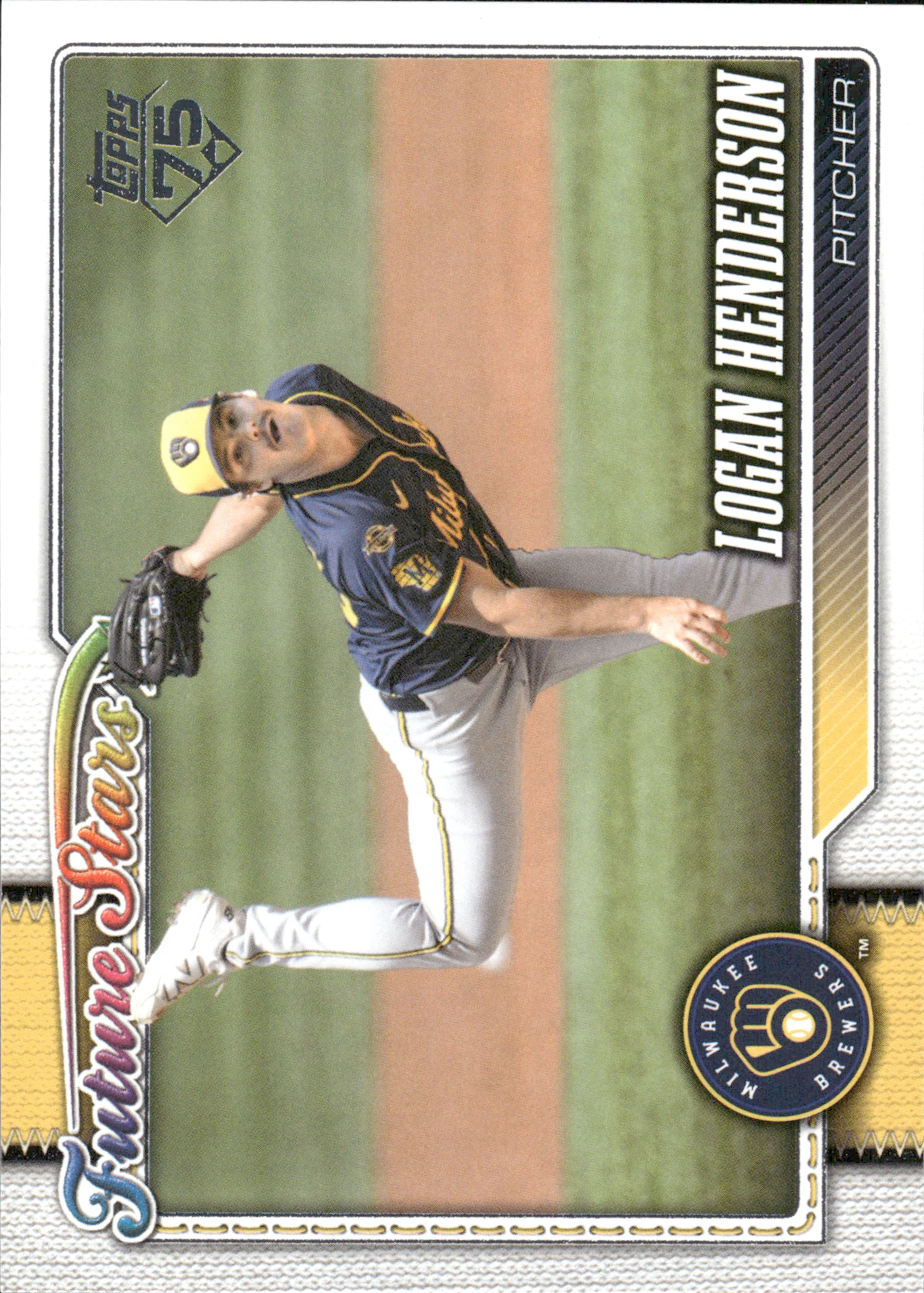 Logan Henderson #409 2026 Topps Series 2 Baseball baseball card - Front