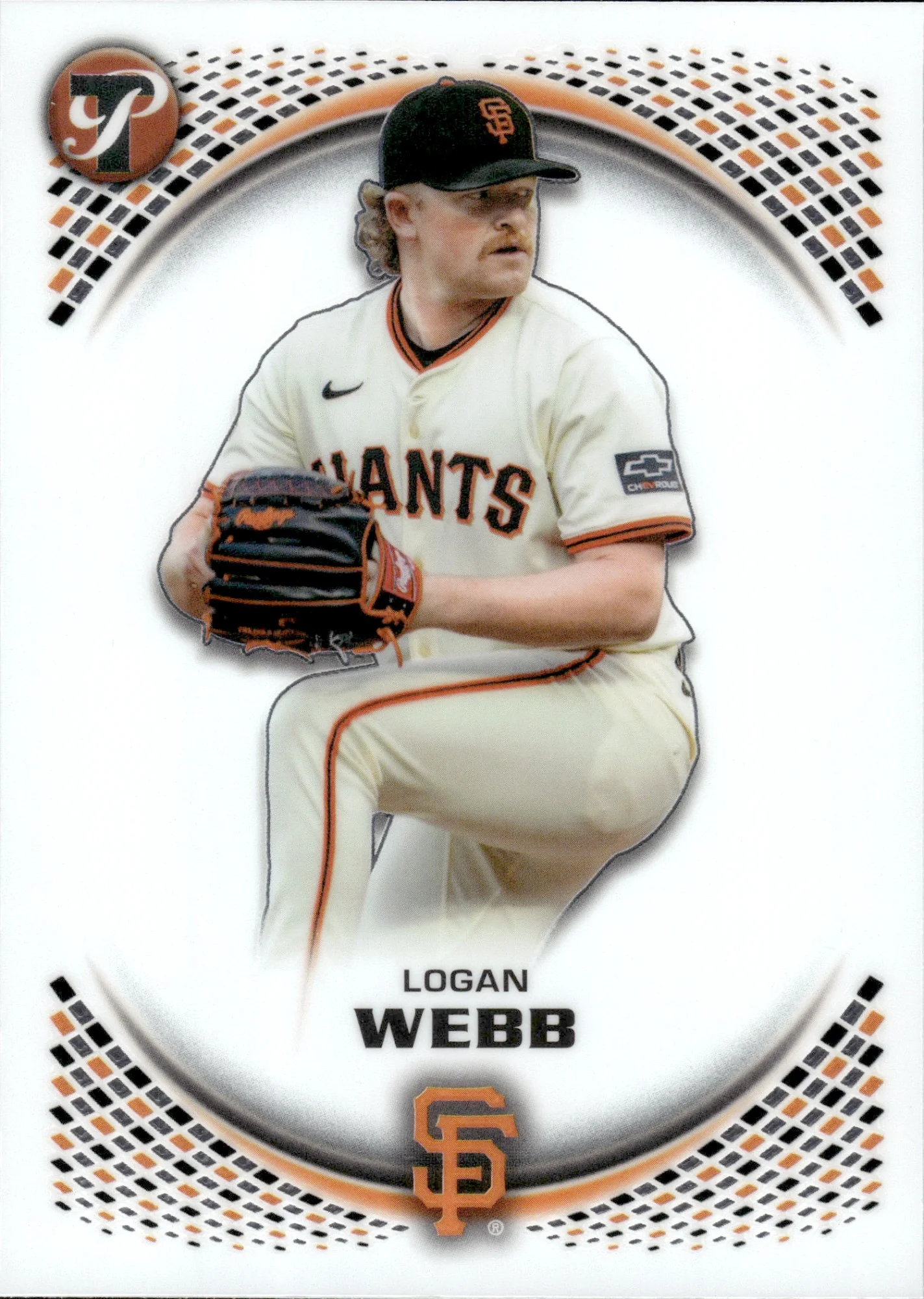 Logan Webb #84 2026 Topps Pristine Baseball baseball card - Front