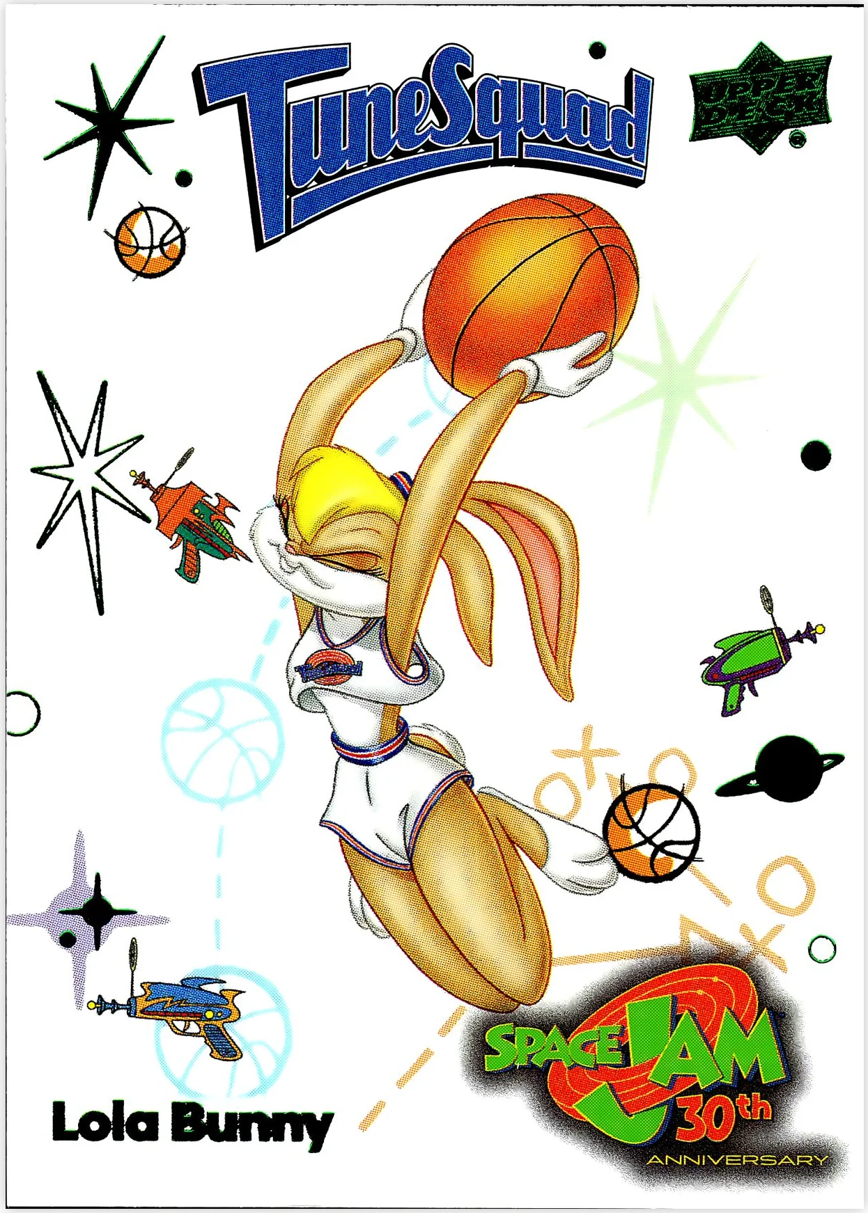 Lola Bunny 2026 Space Jam 30th Anniversary #6 basketball card - Front