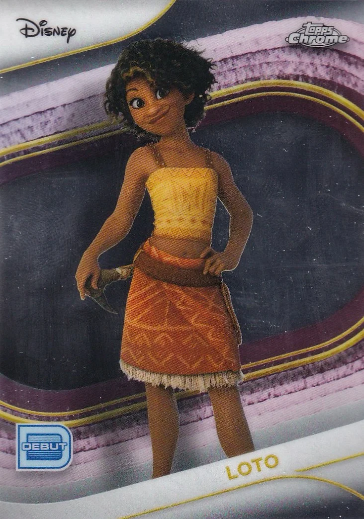 Loto 2025 Topps Chrome Disney #12 Base Card trading card - Front