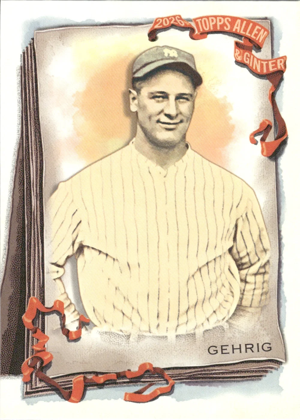Lou Gehrig #4 2026 Topps Allen & Ginter The World's Champions trading card - Front