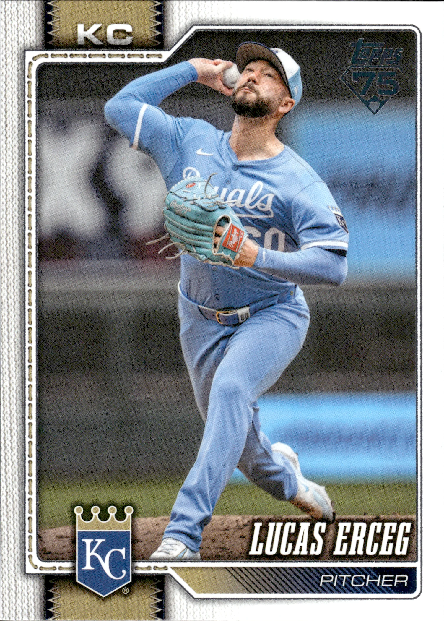 Lucas Erceg #539 2026 Topps Series 2 baseball card - Front