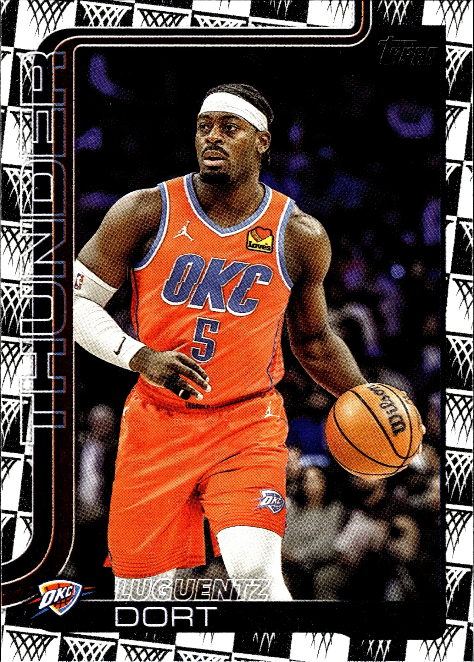 Luguentz Dort 2025-26 Topps #117 Season Tip Off basketball card - Front