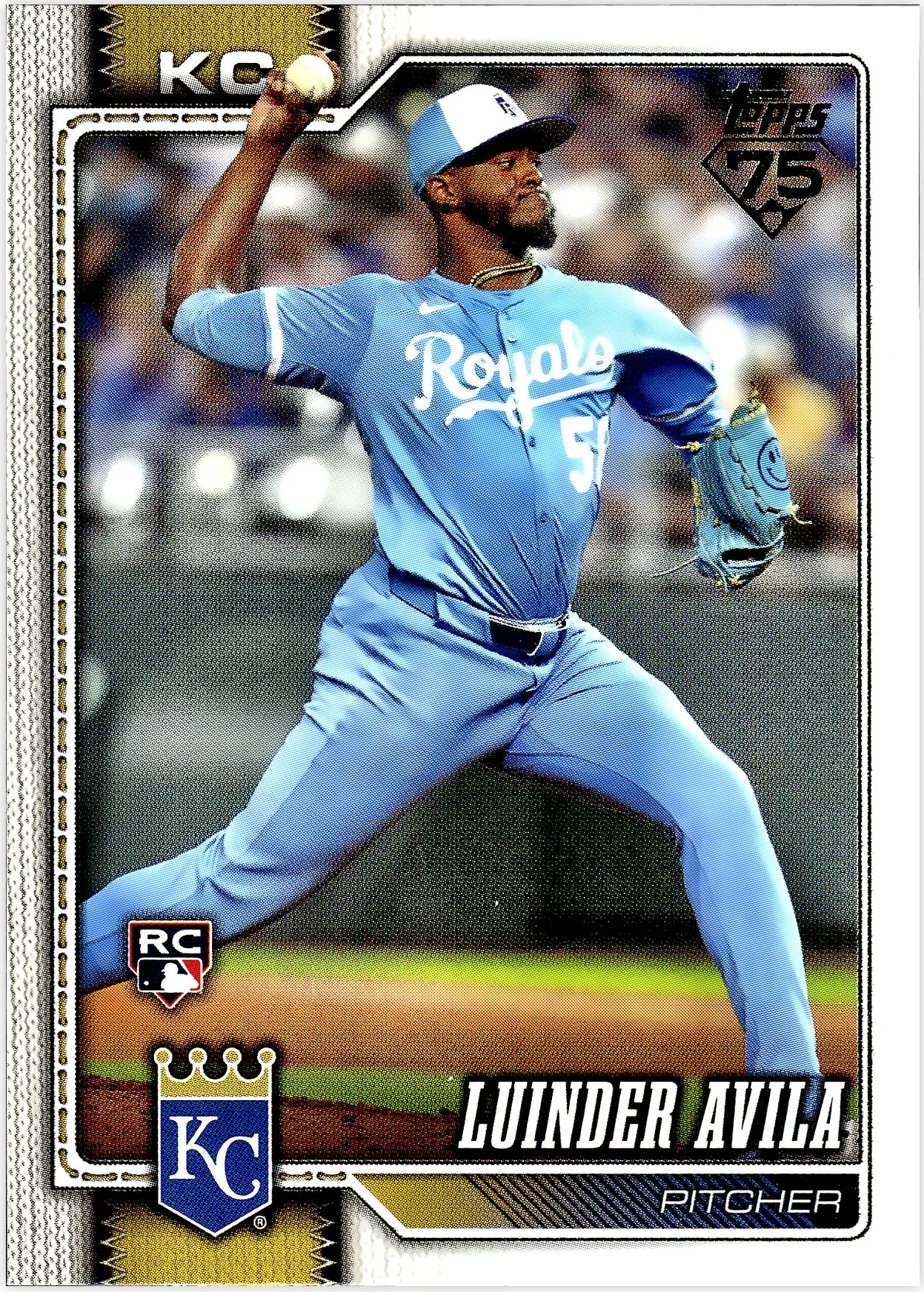 Luinder Avila 2026 Topps #120 baseball rookie card - Front