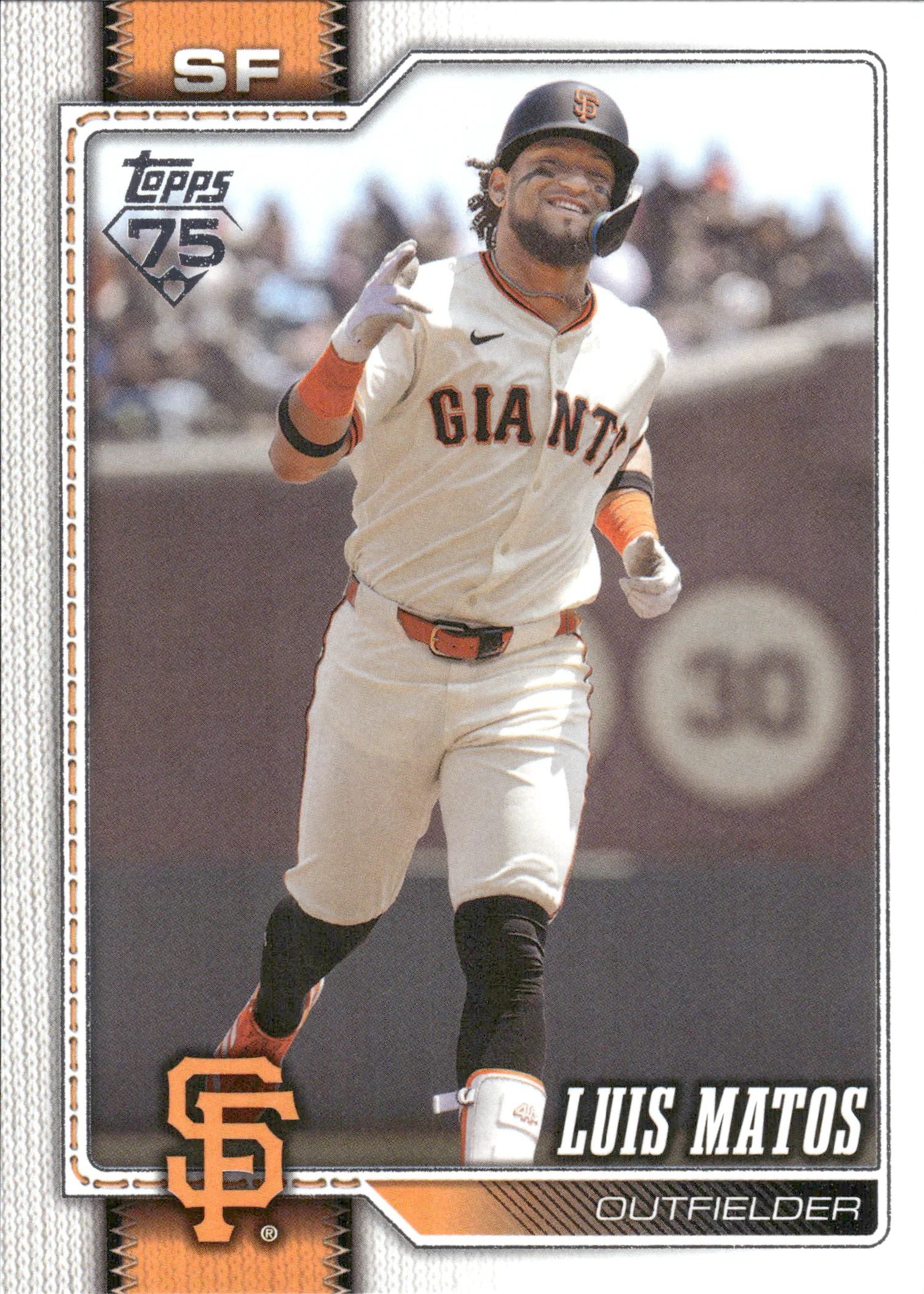 Luis Matos #693 2026 Topps Series 2 Baseball baseball card - Front