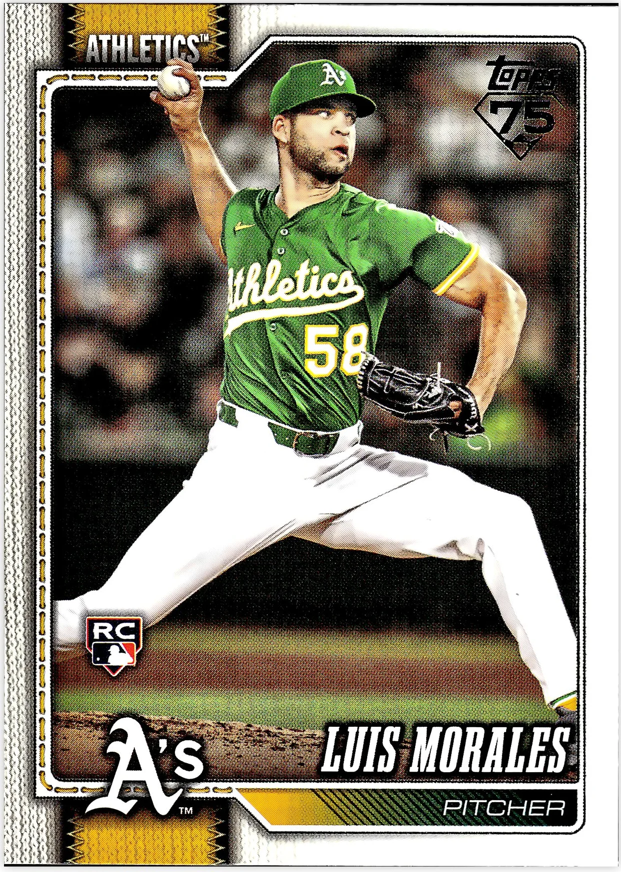 Luis Morales 2026 Topps #259 baseball card - Front