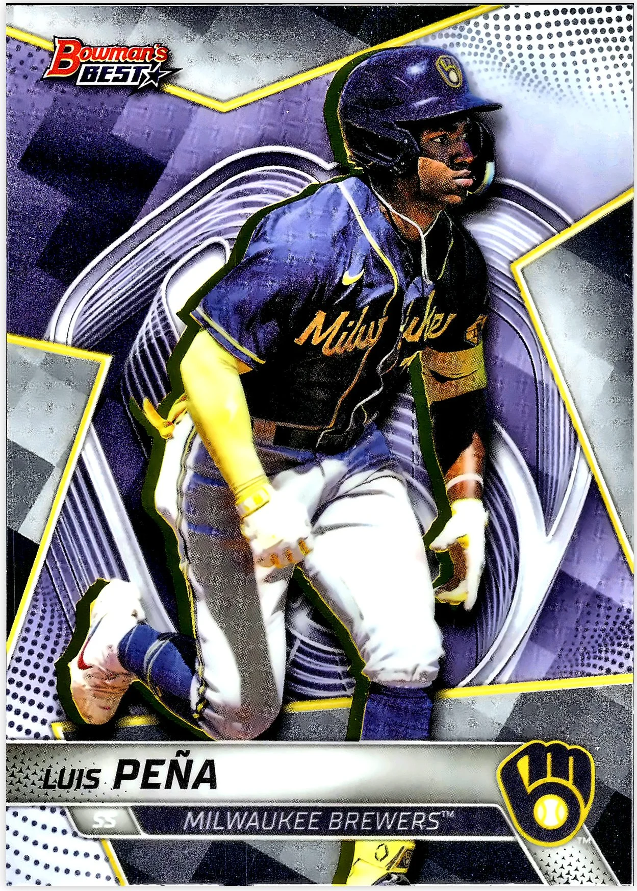Luis Peña 2025 Bowman's Best #TP-24 baseball card - Front