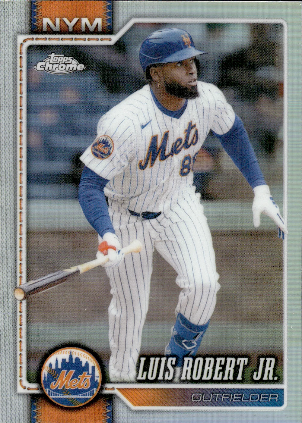Luis Robert Jr. #267 Refractor 2026 Topps Chrome Baseball baseball card - Front