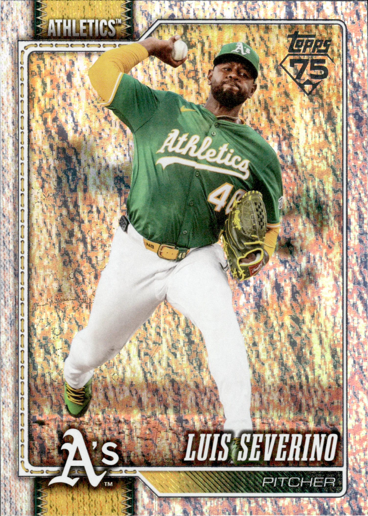 Luis Severino #362 Holo Foil 2026 Topps Series 2 Baseball baseball card - Front