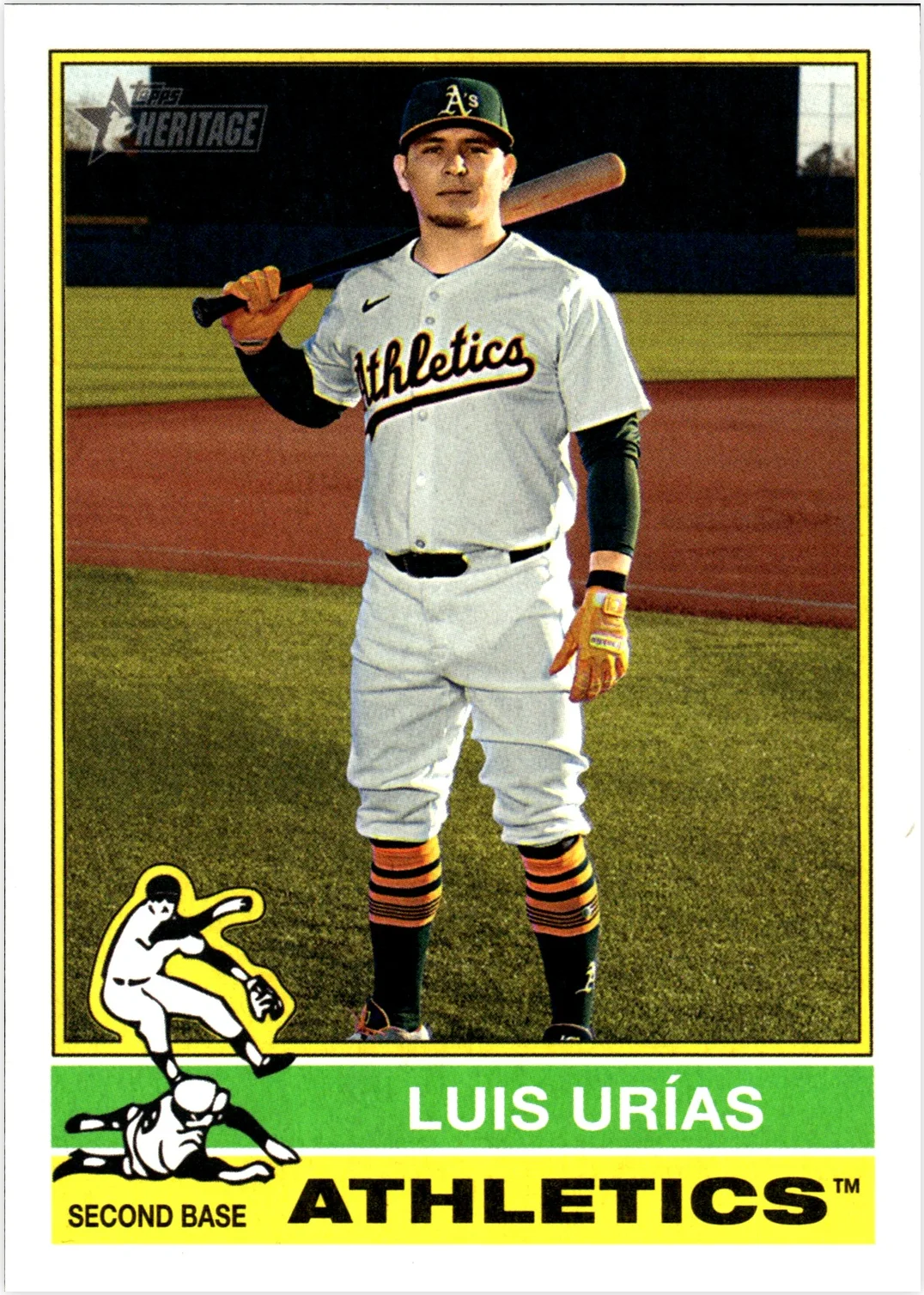 Luis Urias 2025 Heritage High Number #505 baseball card - Front