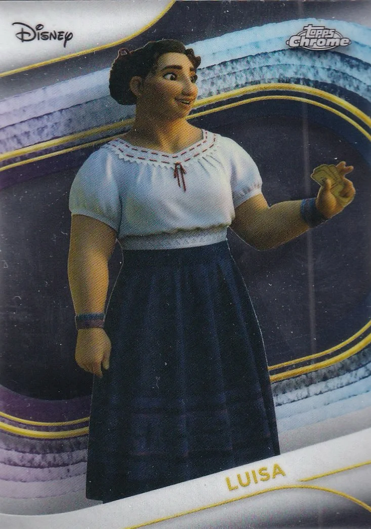 Luisa 2025 Topps Chrome Disney #163 Base Card trading card - Front