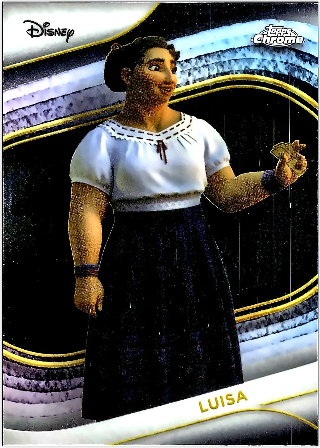 Luisa 2025 Topps Chrome Disney #163 trading card - Front