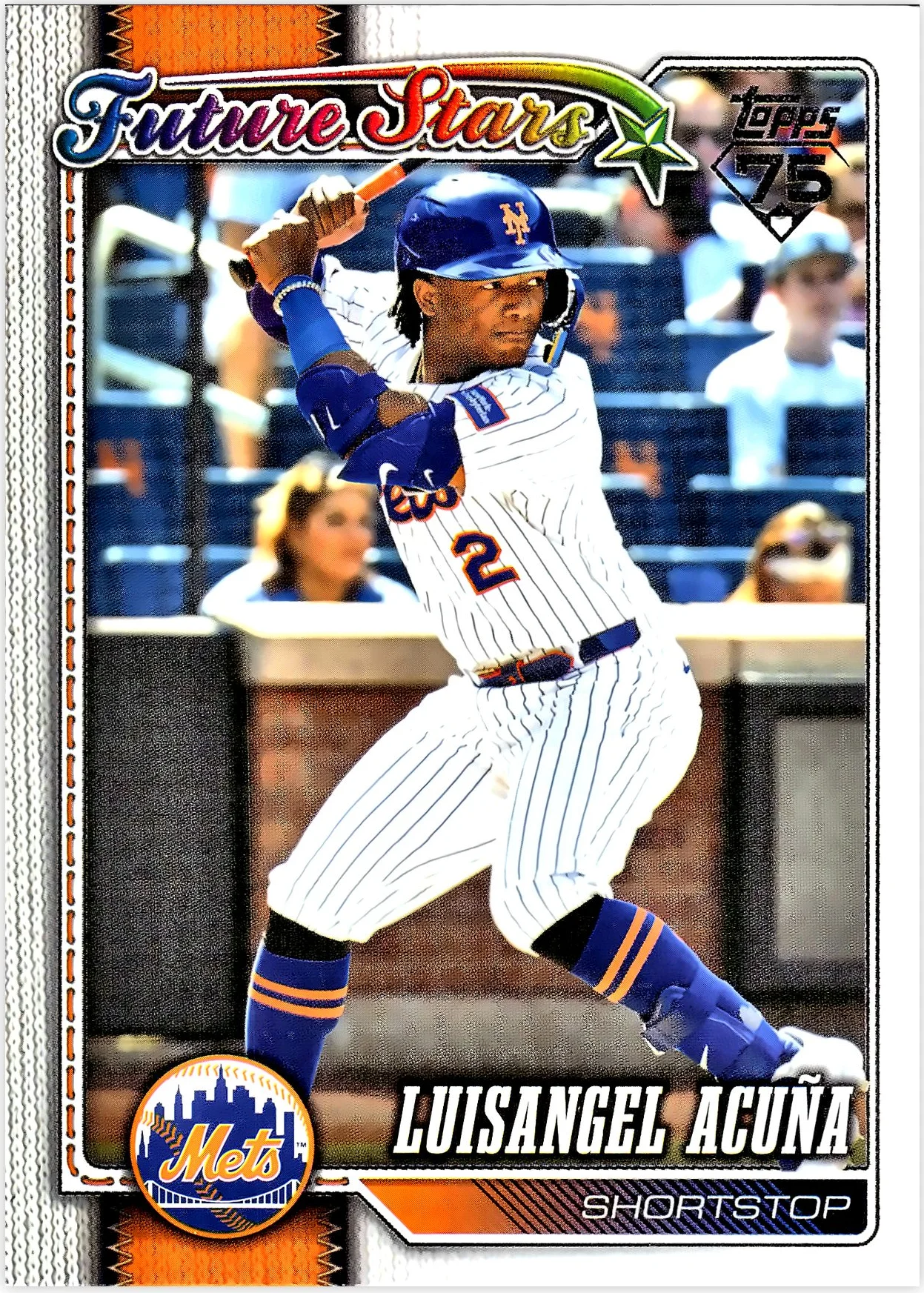 Luisangel Acuña 2026 Topps #275 baseball card - Front