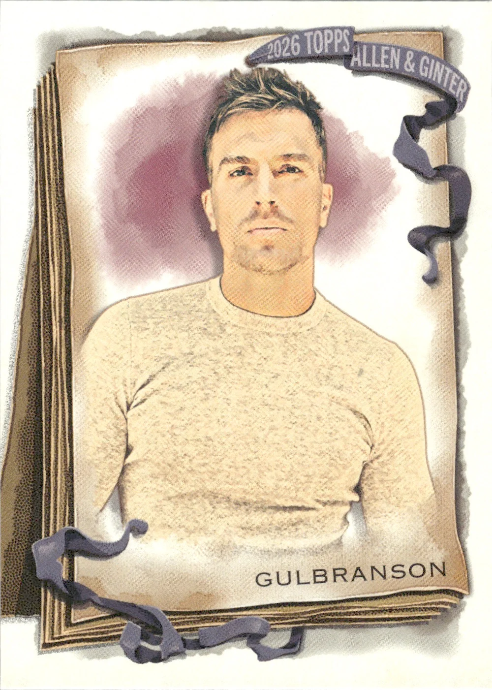 Luke Gulbranson #11 2026 Topps Allen & Ginter The World's Champions trading card - Front