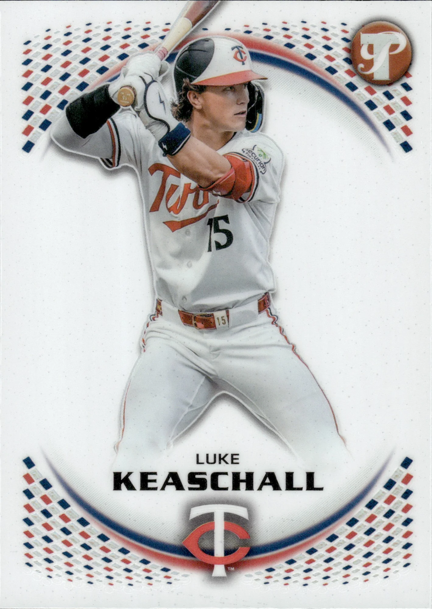 Luke Keaschall #118 Refractor 2026 Topps Pristine Baseball baseball card - Front