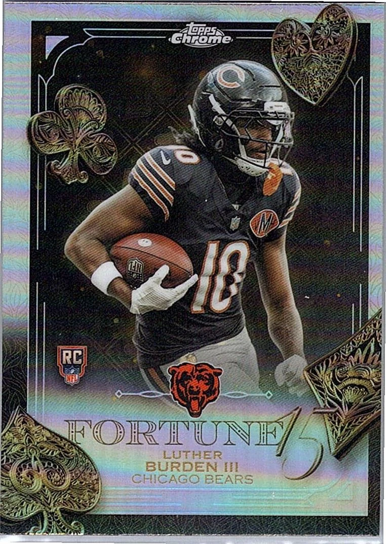 Luther Burden III 2025 Topps Chrome Football card