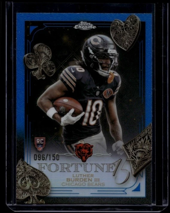 Luther Burden III 2025 Topps Chrome Football card