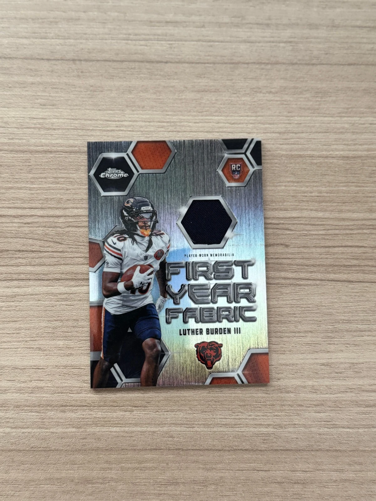 Luther Burden III 2025 Topps Chrome Football card