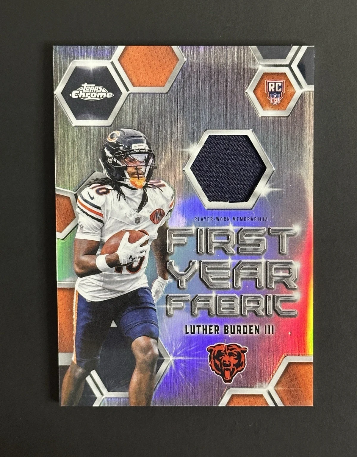 Luther Burden III 2025 Topps Chrome Football card