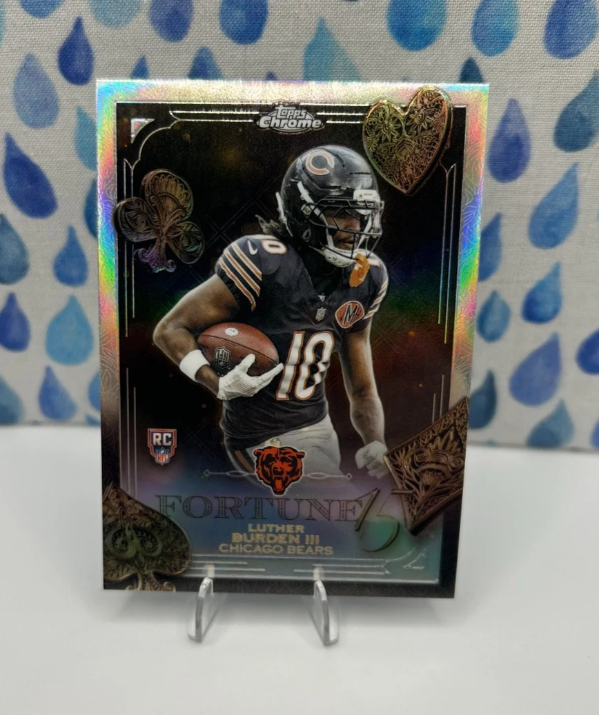 Luther Burden III 2025 Topps Chrome Football card