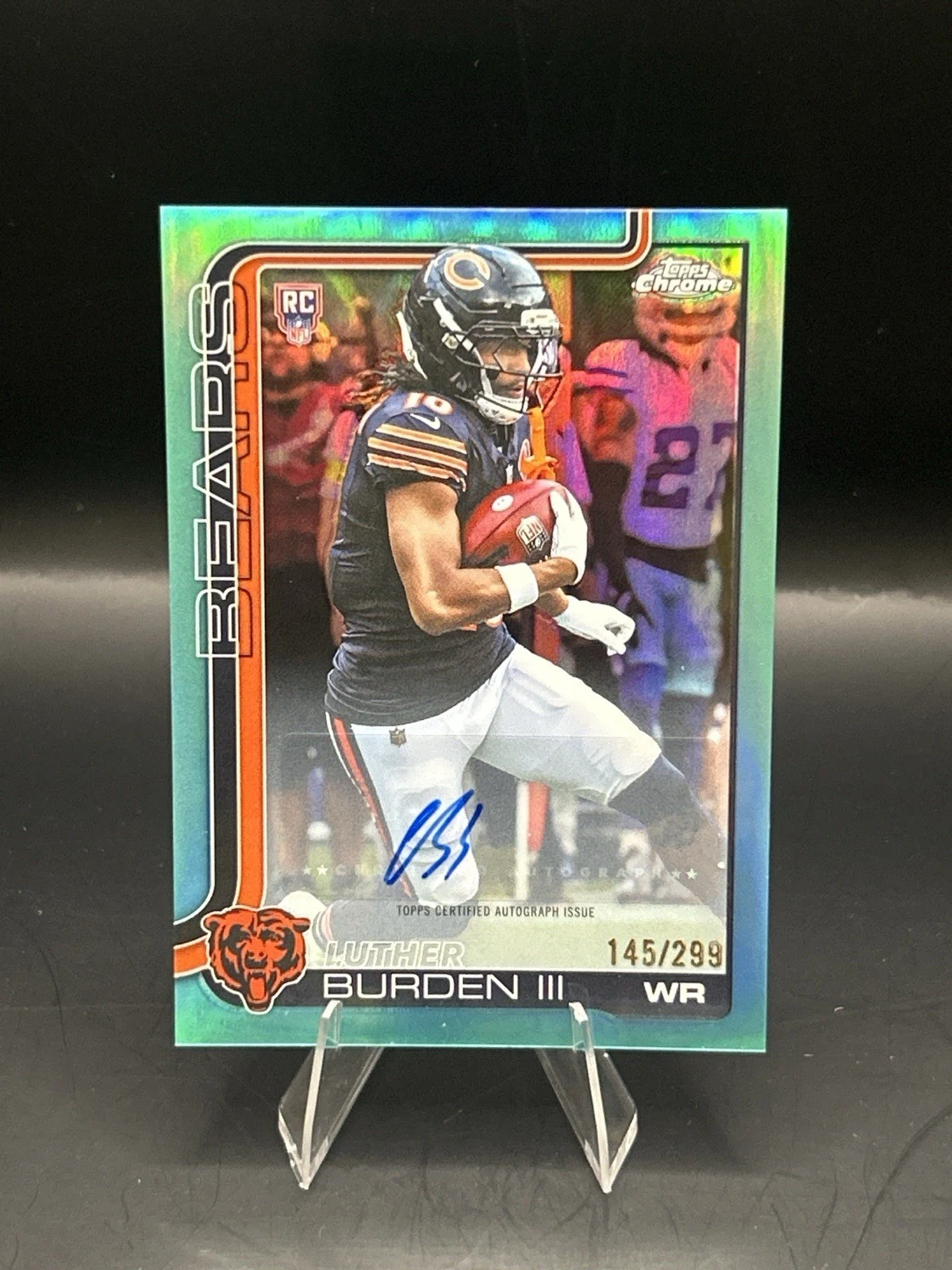 Luther Burden III 2025 Topps Chrome Football card