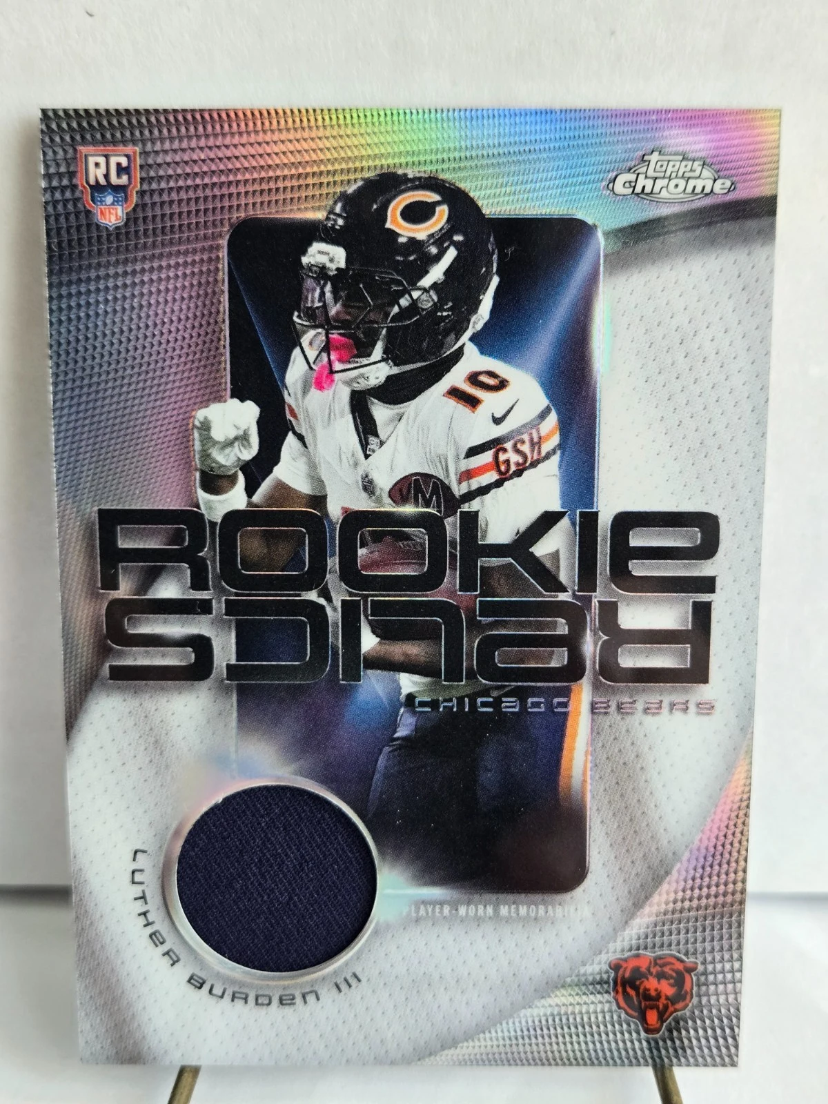 Luther Burden III 2025 Topps Chrome Football card