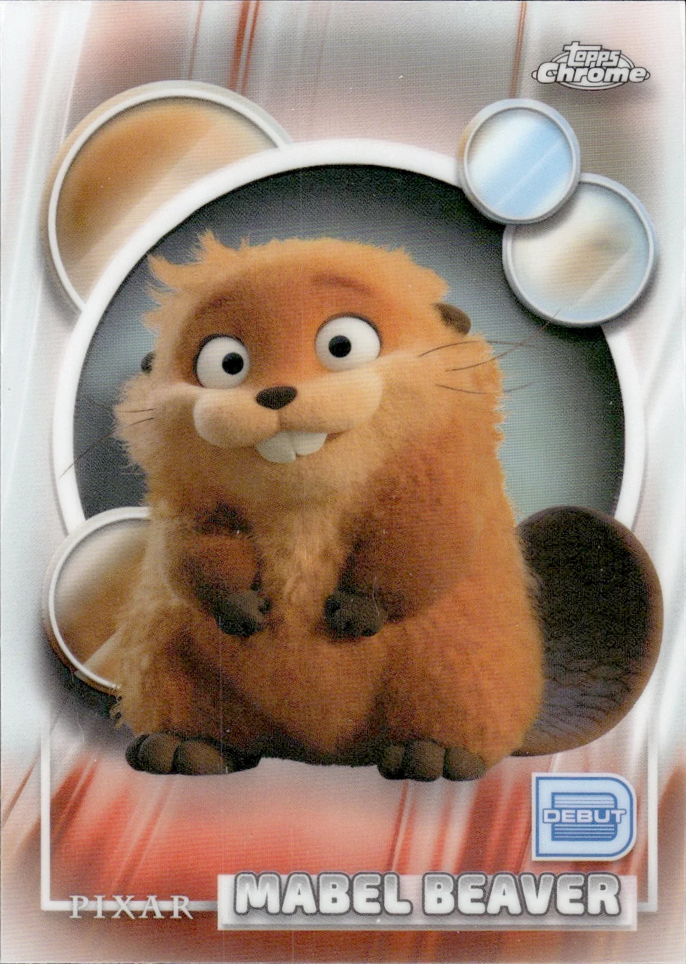 Mabel Beaver #110 Refractor 2026 Topps Chrome Disney trading card - Front
