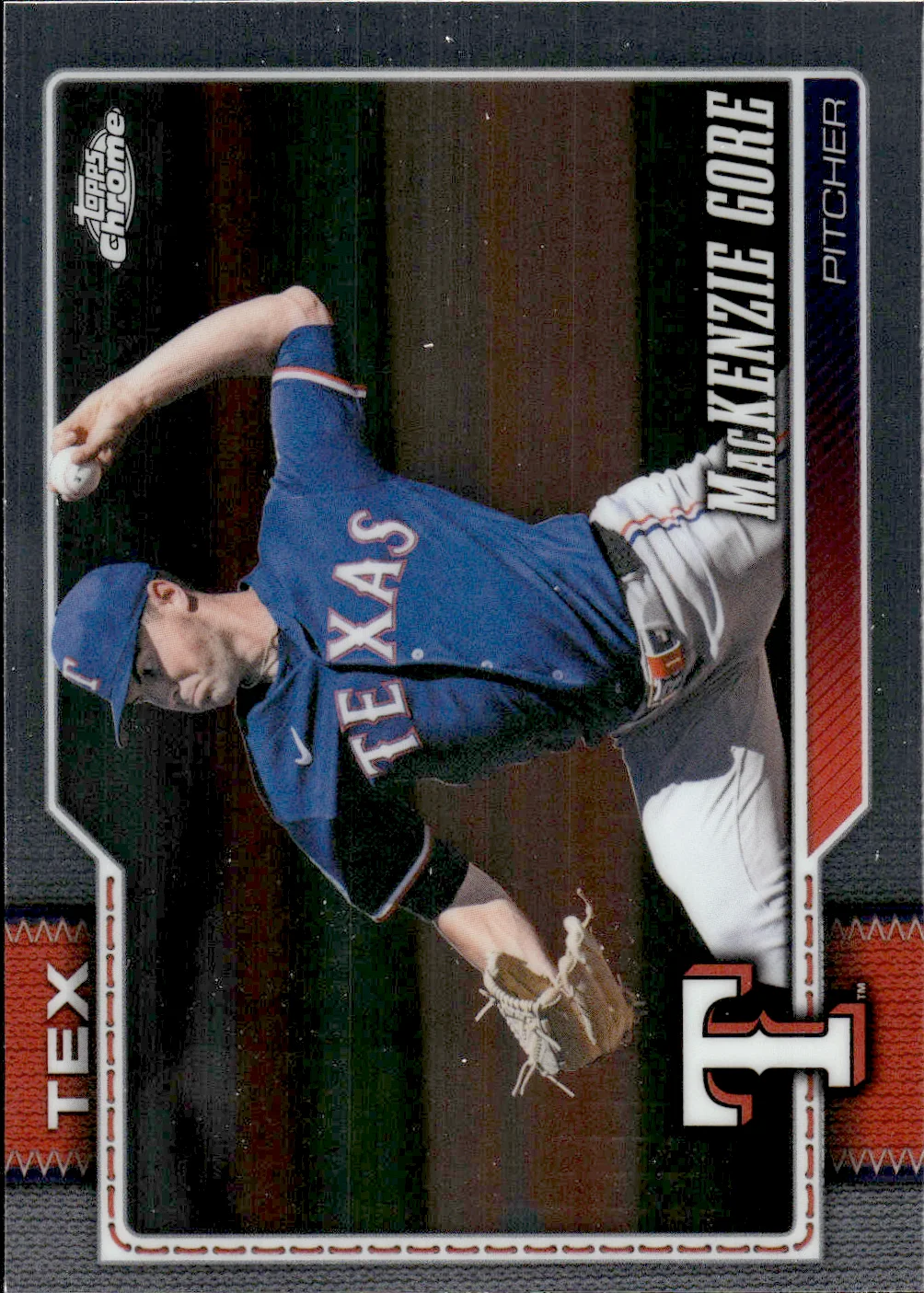 MacKenzie Gore #41 2026 Topps Chrome Baseball baseball card - Front