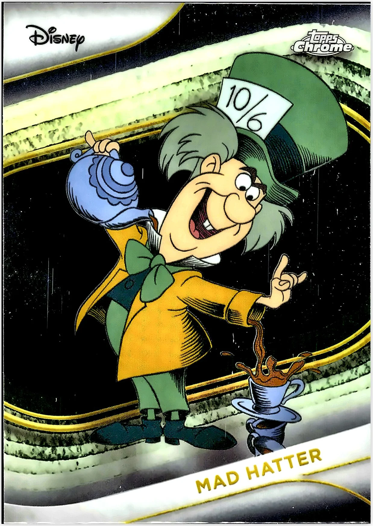 Mad Hatter 2025 Topps Chrome Disney #177 trading card - Front