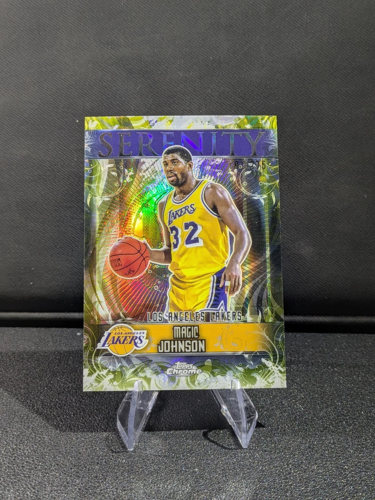 Magic Johnson 2025-26 Topps Chrome card