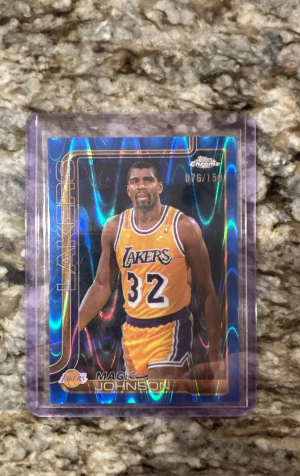 Magic Johnson 2025-26 Topps Chrome card