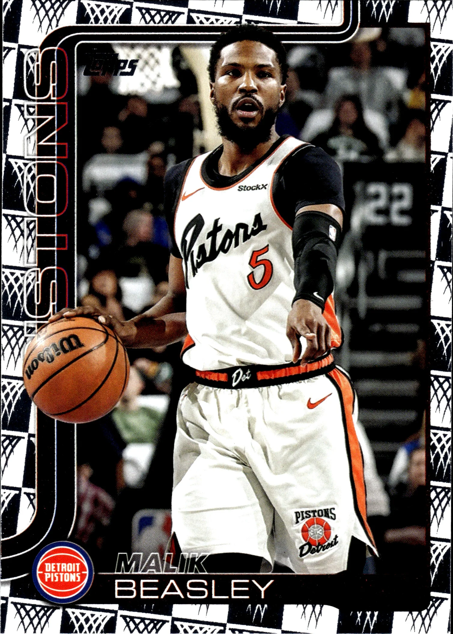 Malik Beasley 2025-26 Topps #43 Season Tip Off basketball card - Front