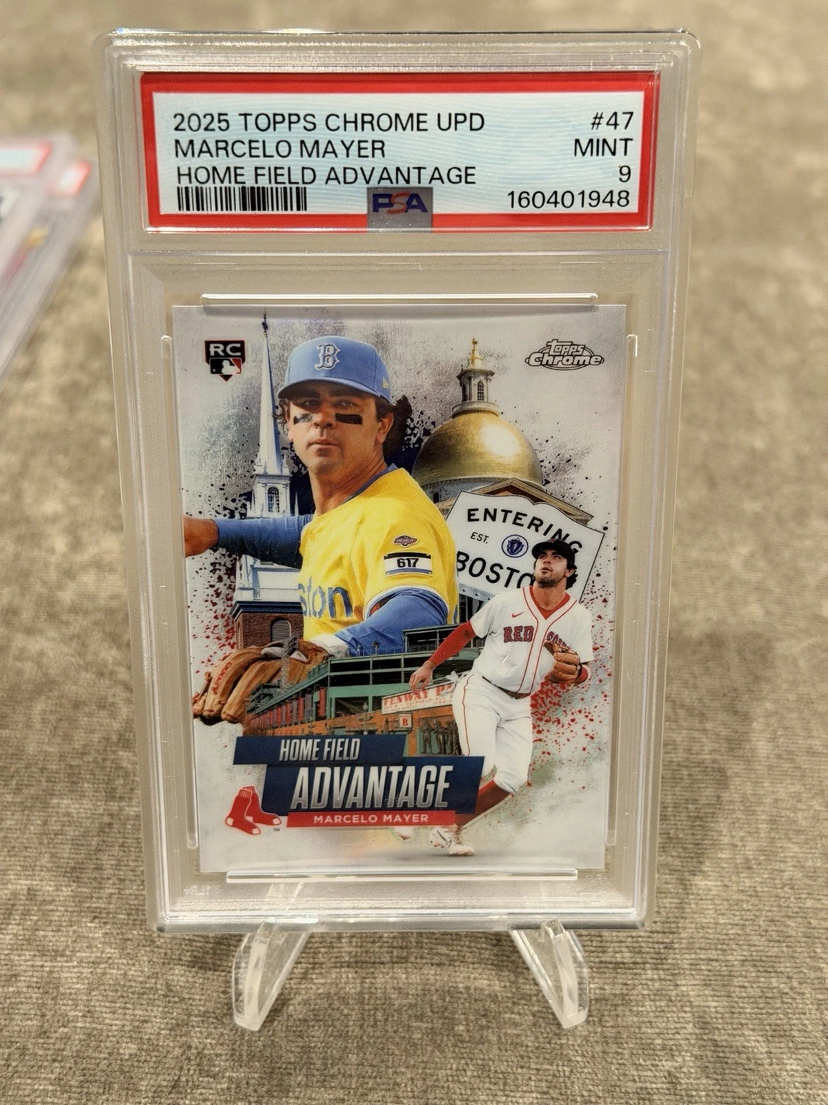 Marcelo Mayer #HA-47 2025 Topps Update Series Baseball Home Field Advantage front