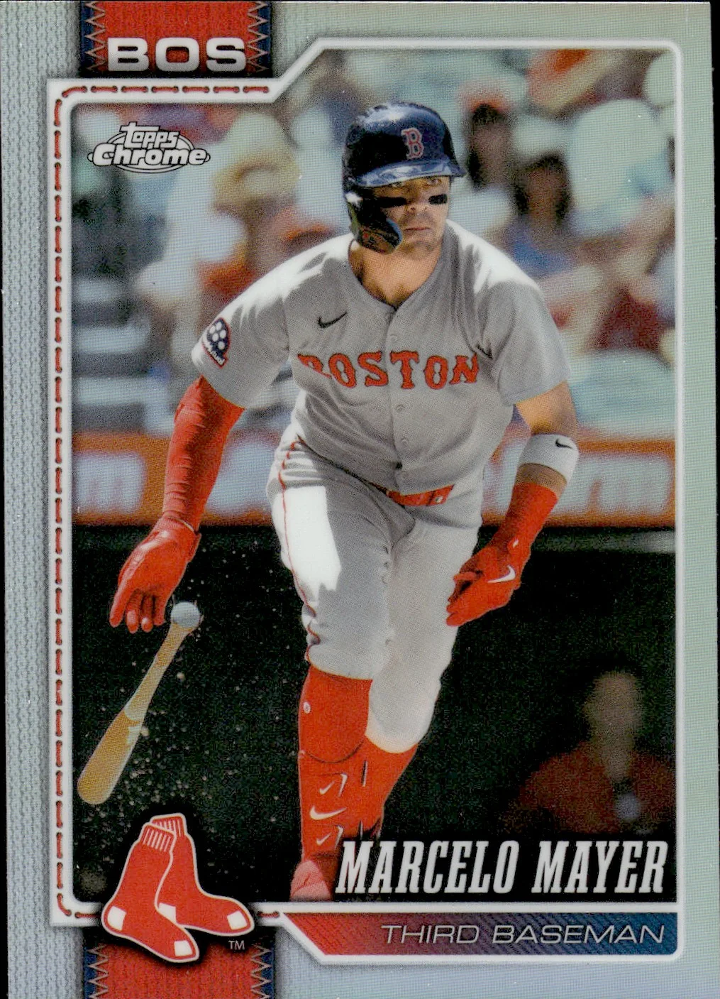 Marcelo Mayer #88 Refractor 2026 Topps Chrome Baseball baseball card - Front