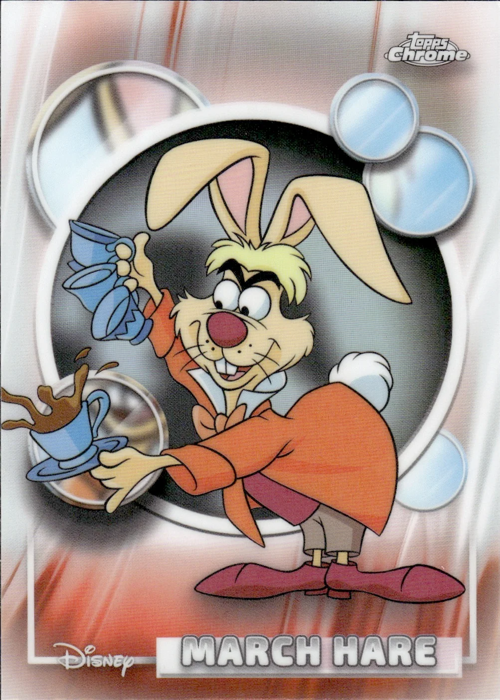 March Hare #79 Refractor 2026 Topps Chrome Disney trading card - Front