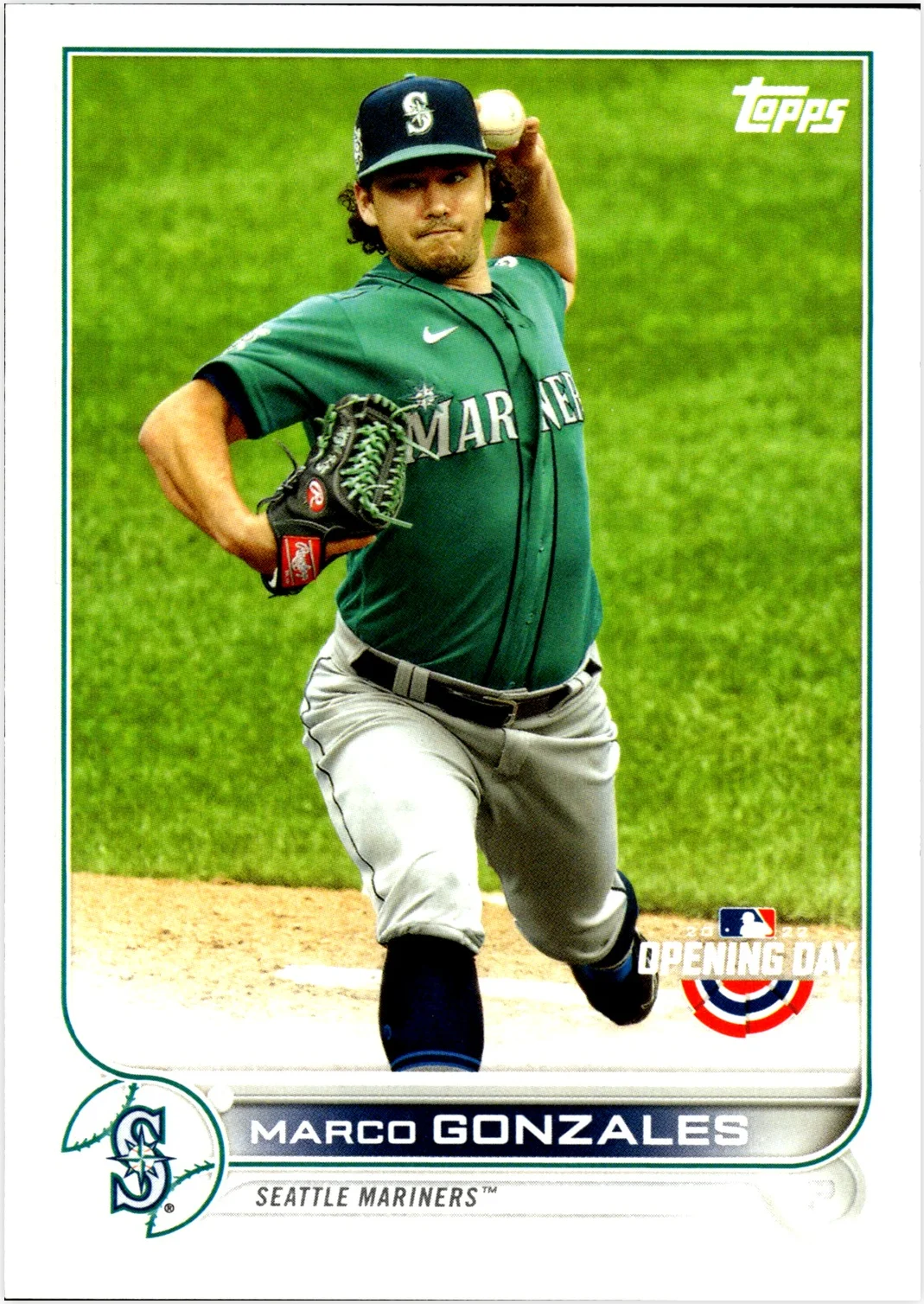 Marco Gonzales 2022 Topps #112 baseball card - Front