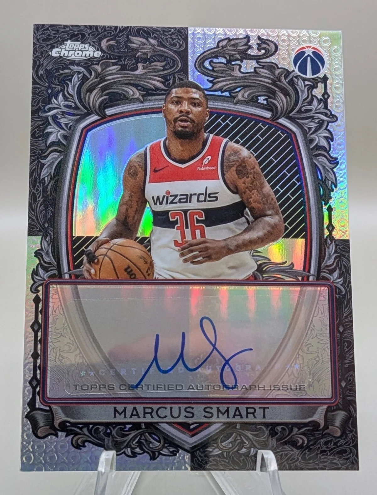 Marcus Smart 2025-26 Topps Chrome card
