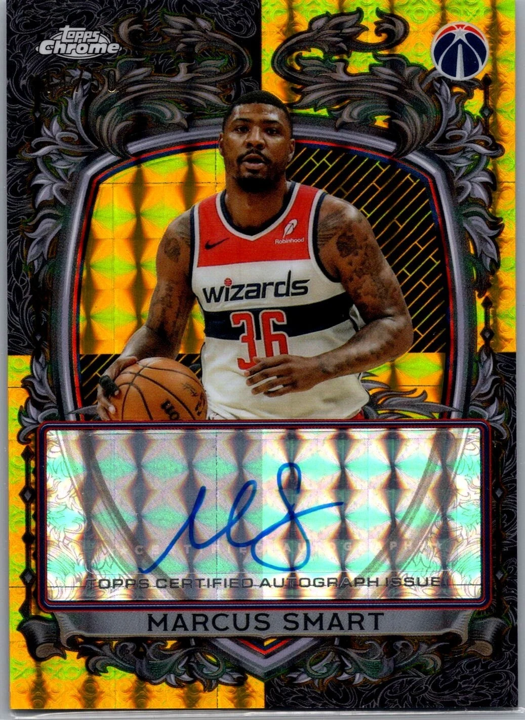Marcus Smart 2025 Topps Chrome Basketball card