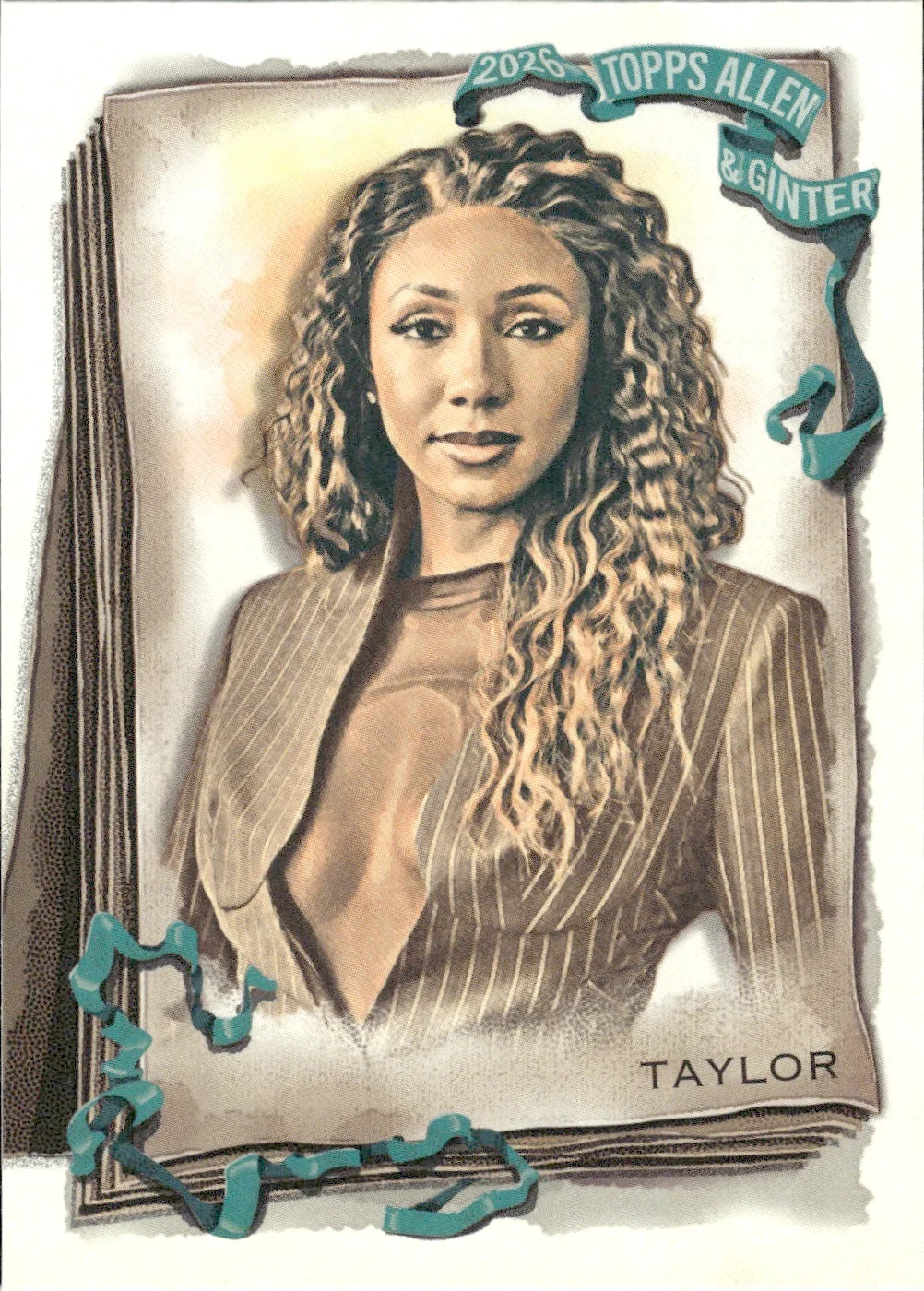 Maria Taylor #193 2026 Topps Allen & Ginter The World's Champions trading card - Front