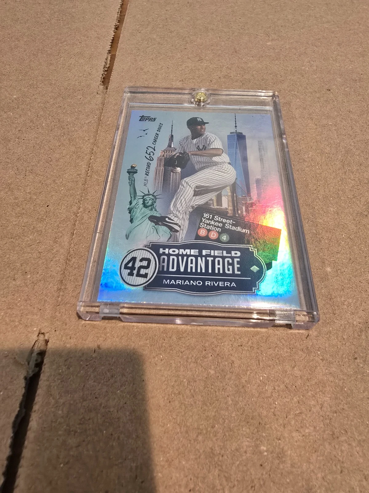 Mariano Rivera #LHA-3 2023 Topps Baseball Legendary Home Field Advantage front