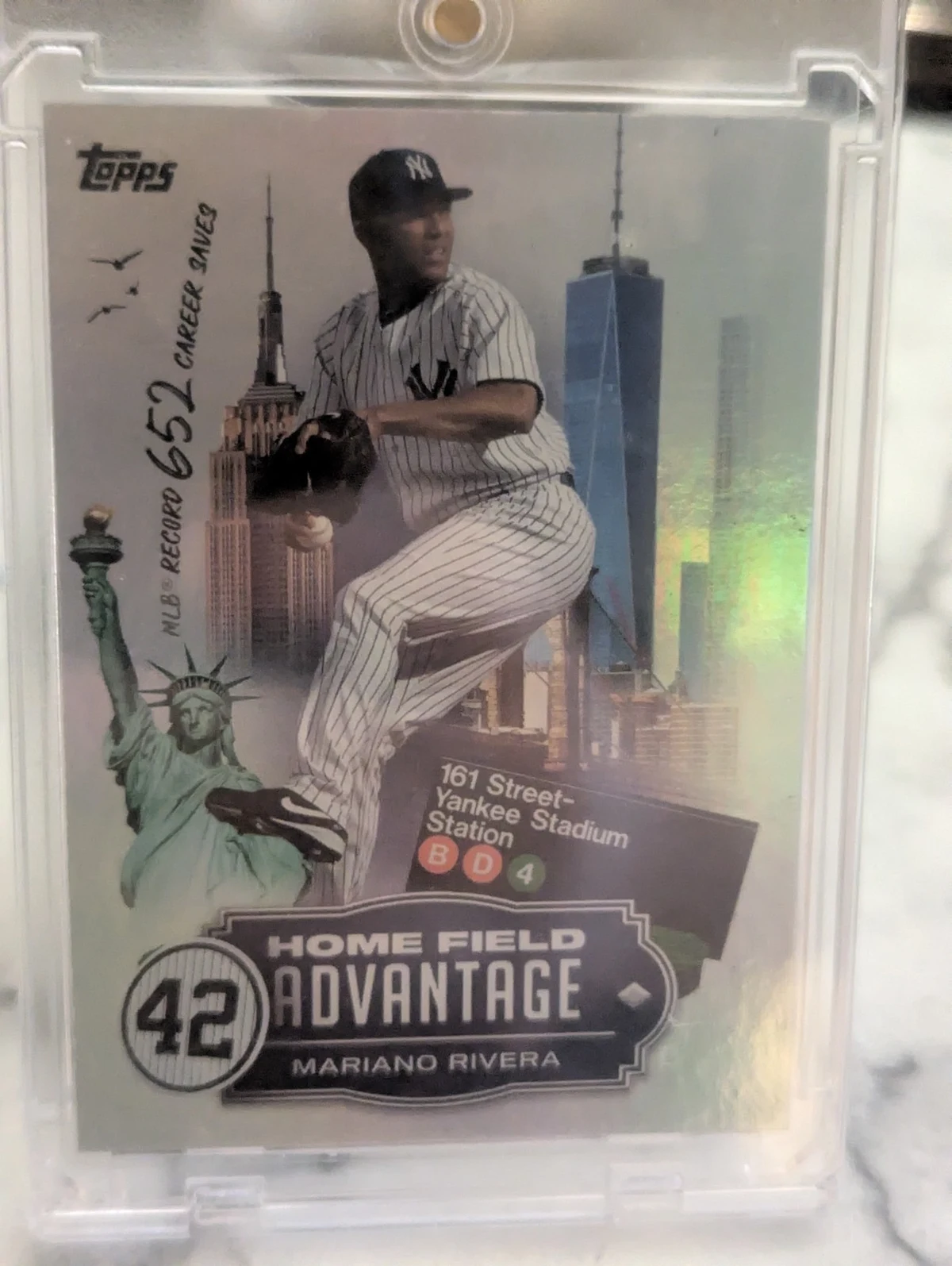 Mariano Rivera #LHA-3 2023 Topps Baseball Legendary Home Field Advantage front