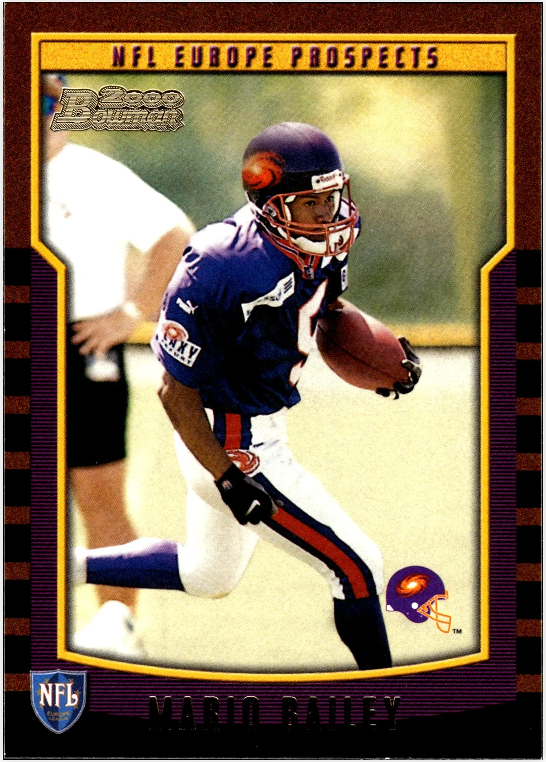 Mario Bailey 2000 Bowman #151 football card - Front