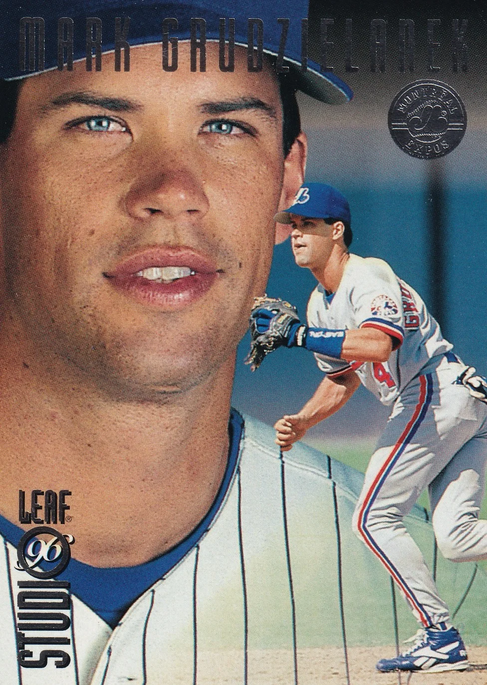 Mark Grudzielanek 1996 Studio #106 baseball card - Front