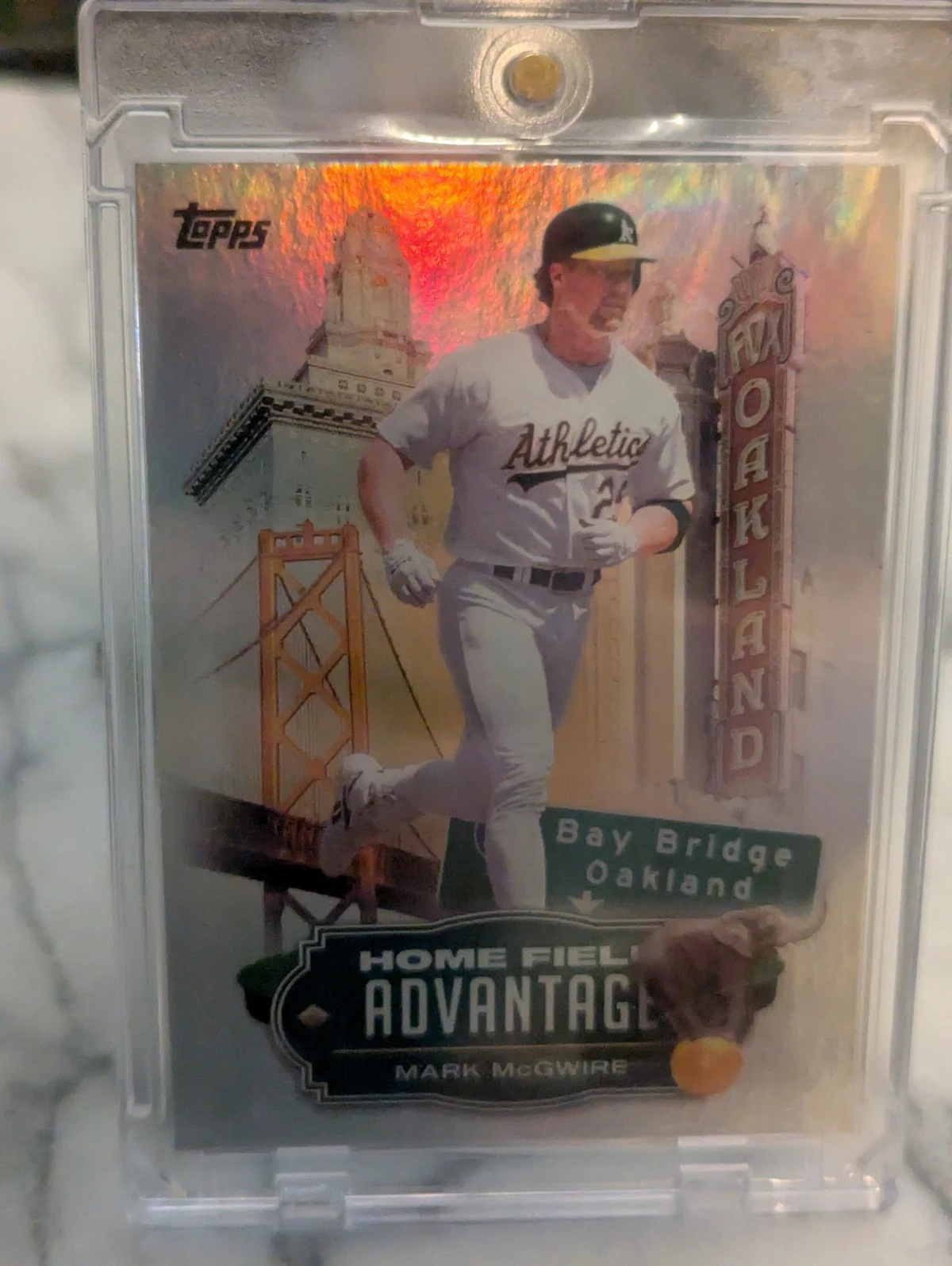 Mark McGwire #LHA-2 2023 Topps Baseball Legendary Home Field Advantage front
