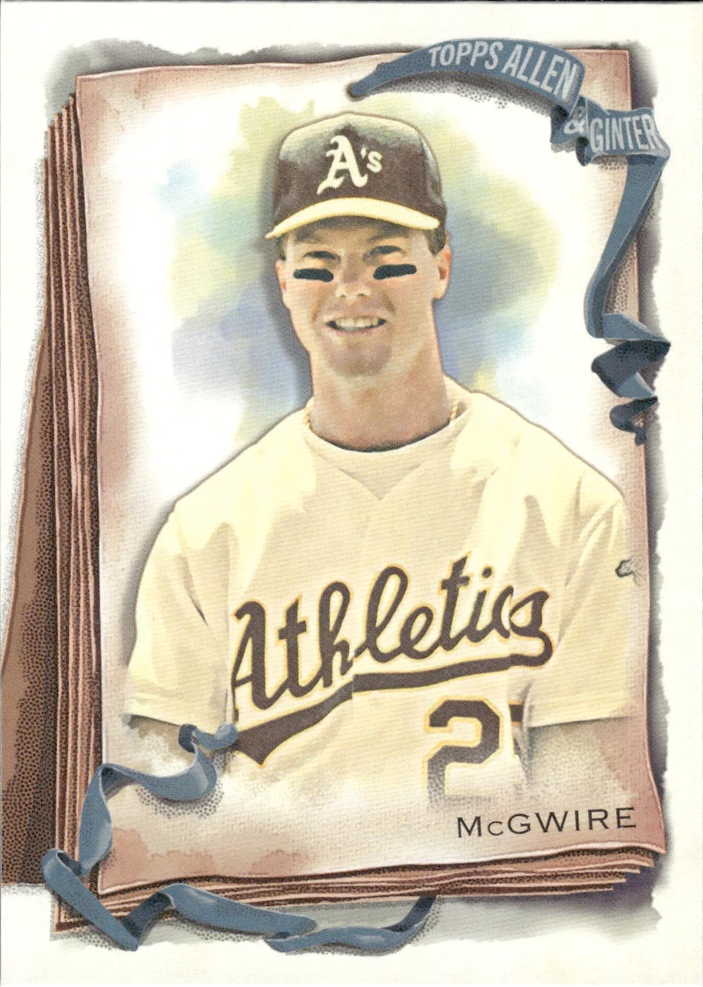 Mark McGwire #129 2026 Topps Allen & Ginter The World's Champions trading card - Front