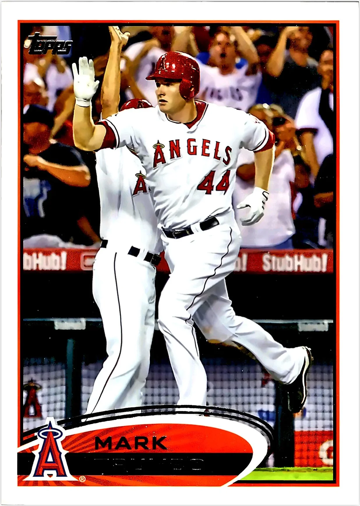 Mark Trumbo 2012 Topps #281 baseball card - Front