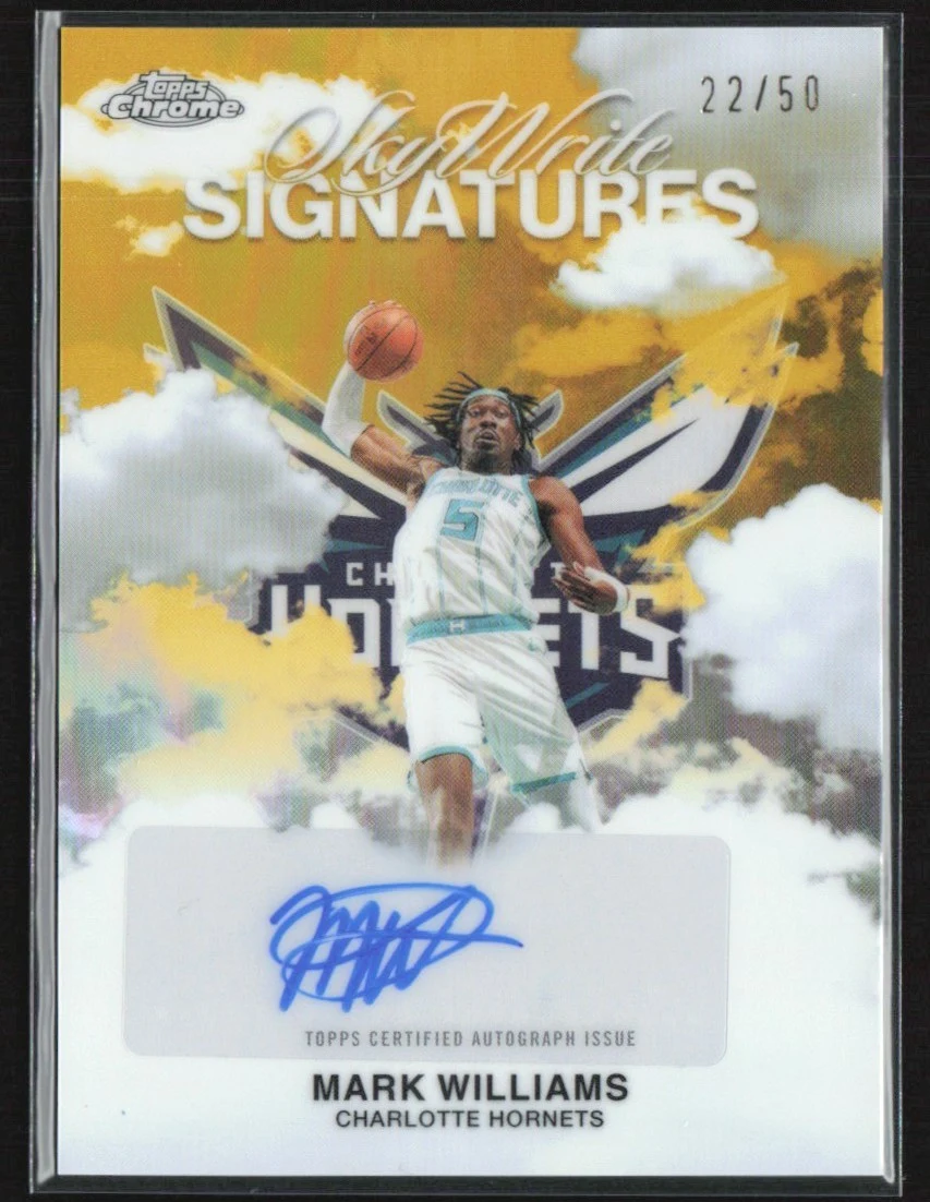 Mark Williams 2025-26 Topps Chrome card