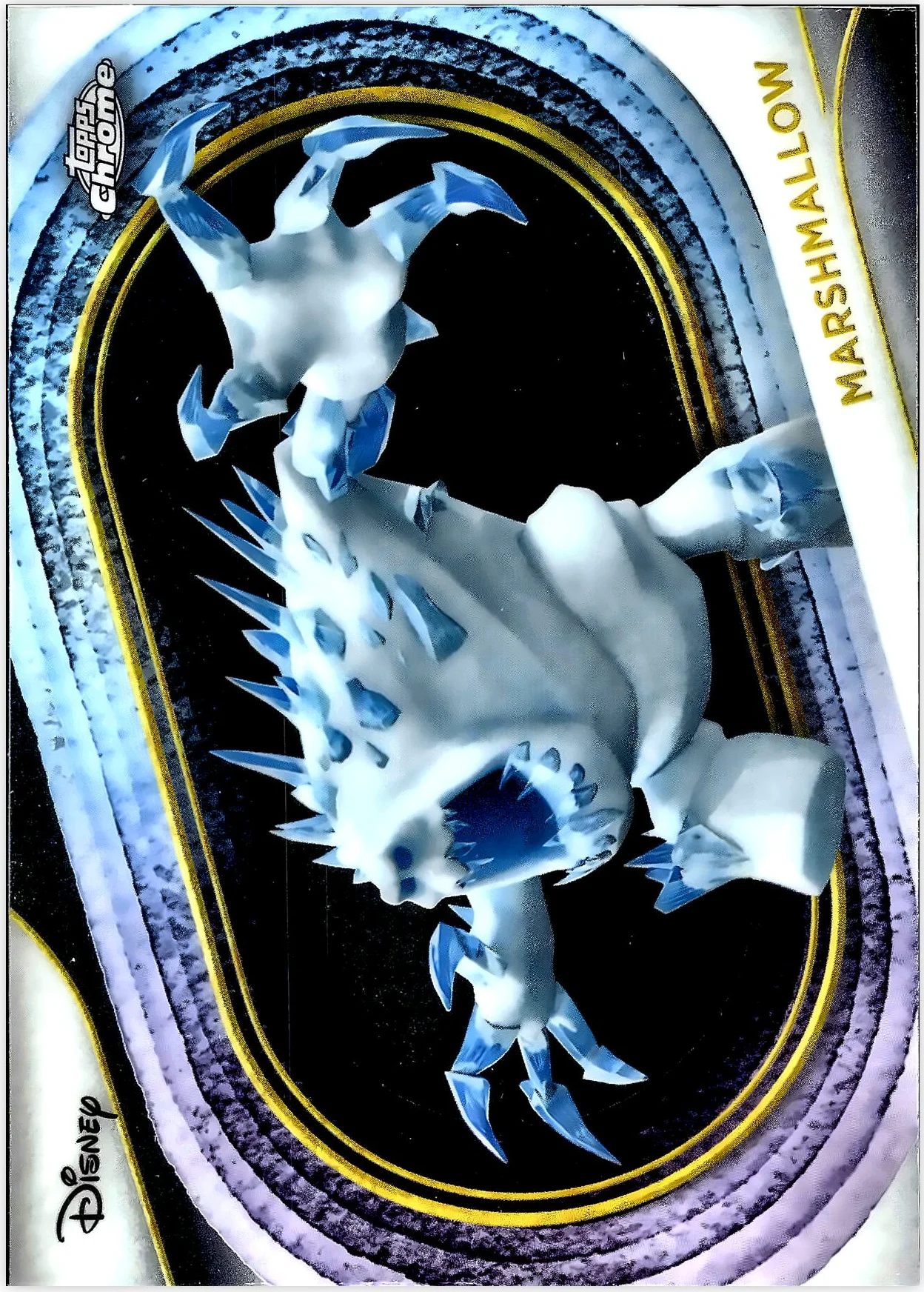 Marshmallow 2025 Topps Chrome Disney #115 trading card - Front