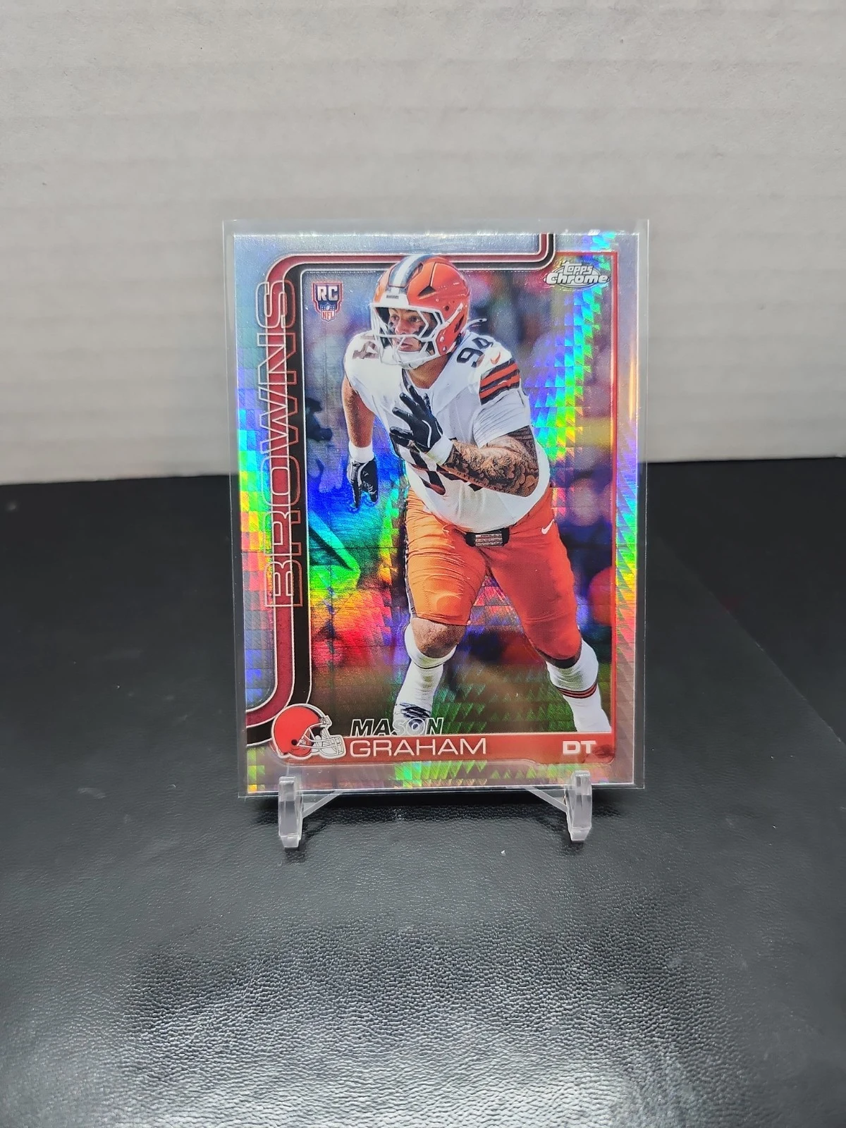 Mason Graham 2025 Topps Chrome Football card